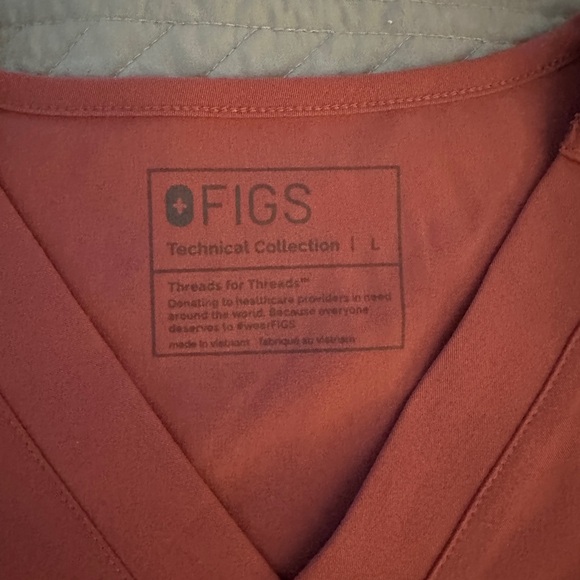 Figs Mauve Scrub set - Picture 3 of 4